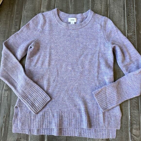 Old Navy Lavender Pastel Cozy Winter Sweater XS - Picture 3 of 4